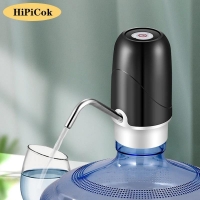 HiPiCok Water Bottle Pump 19 Liters Water Dispenser USB Rechargeable Electric Water Pump Portable Automatic Drinking Pump Bottle | Fugo Best