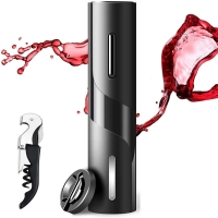 Electric Wine Bottle Opener Set Battery Operated Upgraded Automatic Corkscrew ABS Opener Kitchen Gadgets Accessories Bar Tools | Fugo Best