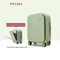 Mixi Patent Design Aluminum Frame Suitcase Carry On Rolling Luggage Beautiful Boarding Cabin 18 20 24 Inch M9260 | Fugo Best