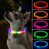 Led Dog Collar Luminous Usb Cat Dog Collar 3 Modes Led Light Glowing Loss Prevention LED Collar For Dogs Pet Dog Accessories | Fugo Best