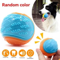 Bite-resistant Pet Dog Toy Rubber Ball Beef-flavored Elastic Ball To Prevent Dog From Destroying Things Dog Training Supply | Fugo Best