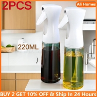 2PCS Oil Cooking Bottle 220ML Kitchen Oil Spray Bottle BBQ Baking Olive Oil Sprayer Roller Bottle Vinegar Oil Dispenser Salad | Fugo Best