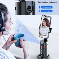 Phone Stabilizer Smart Facial Tracking with Removable Fill Light Phone Stand Wireless Selfie Stick Tripod for Live Streaming New | Fugo Best