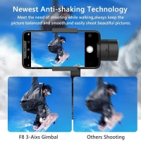 Smartphone Gimbal Stabilizer 3-Axis Phone Gimbal for Xiaomi iPhone 14 Pro Max YouTube TikTok Vlog Video Record | Fugo Best