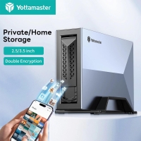 Yottamaster Nas Network Storage 2.5 3.5 inch SATA SSD Enclosure Home Server Cloud Remote Access Share Data HD External Case | Fugo Best