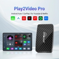 OTTOCAST Play2Video Pro Wireless CarPlay Wireless Android Auto Adapter for Youtube Netflix IPTV Car Accessories for Kia Toyota | Fugo Best