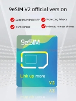 9eSIM V2 Version Write Card Esim to Sim Physical Card Advanced Version Card Reader Supports Reading and Writing 5ber Cards | Fugo Best