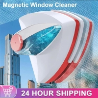 NEW Magnetic Glass Window Cleaning Tool Water Discharge Double-layer Wiper Household Special Window Cleaner For Home | Fugo Best