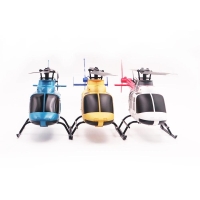 Remote control helicopter four channel single rotor helicopter simulation model toy Bell206 helicopter Bell | Fugo Best