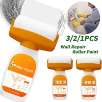 Antibacterial Wall Paint Roller Waterbased Repair Brush Painting For House Interior Wall Portable White Latex Paint Small Roller | Fugo Best