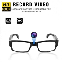 1080P HD Mini Camera Glasses Cycling Recording Glasses Camera Smart Glasses for Cycling, Outdoor, Fishing, Police, Travelling | Fugo Best