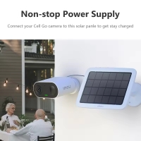 IMOU Cell Go Full Color Kit with Solar panel Rechargeable Camera Wi-Fi Outdoor Surveillance Cameras PIR Human Detection IP65 | Fugo Best