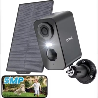ieGeek 2K 3MP WiFiSolar Security Camera Outdoor Wireless with Color Night Vision, Camera Home Security Camera,Motion Detection | Fugo Best