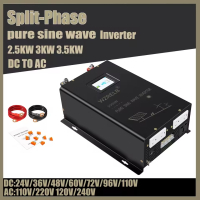 120V/240V Split-Phase Inverter 2.5kw 3kw 3.5kw Pure Sine Wave Off Grid Power Converter PV 24V 48V 72V 96V DC to AC 110V/220V | Fugo Best