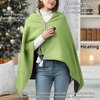  Electric Office Warm Shawl Blanket Unisex Winter Comfortable Polyester Warm Scarf for Family Travel Indoor and Outdoor Use | Fugo Best