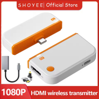 50M Type C HDMI-Compatible Wireless Video Transmitter Receiver Extender Adapter TV Stick Dongle for Laptop PC Phone TV Monitor | Fugo Best