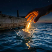 Boy Girl 5+ Salt Water Lamp Battery-Free Floating LED Light Salt Water Powered Emergency Light for Outdoor Camping Home Learning | Fugo Best
