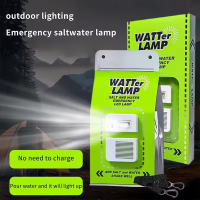 AB94-LED Salt Water Emergency Lamp Portable Camping Lamp Waterproof Salt Water Light For Outdoor Camping Night Fishing Lamp Reus | Fugo Best