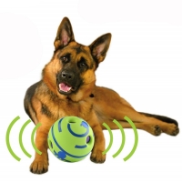 Dog Toy Fun Giggle Sounds Ball Pet Cat Dog Toys Silicon Jumping Interactive Toy Training Ball For Small Large Dogs | Fugo Best