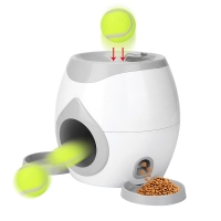 Dog Tennis Food Reward Machine with Pet Ball Thrower Slow Feeder Toy Suitable For Cats And Dogs | Fugo Best