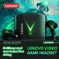 Lenovo LP6 TWS Earphone Wireless Bluetooth V5.0 Sport Headphones Gaming Headse:No-Delay, in-Ear Sports, Universal Apple Android | Fugo Best