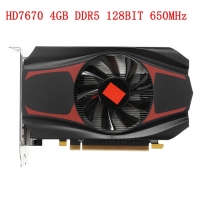 HD7670 4GB Graphics Card 128bit Independent HDI Graphics Card Video Card Desktop Office Home PC Accessories | Fugo Best