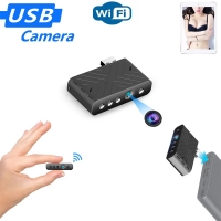 Mini USB Camera AI Human Detection WiFi Remote Monitoring Night Vision HD Home Surveillance Portable Micro USB Plug Camcorder | Fugo Best