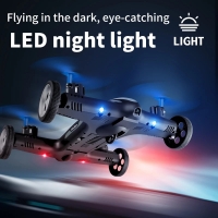 4DRC 2-in-1 2.4G RC Drone Air-Ground Flying Car 4K HD Camera Dron Quadcopter with LED Night light Helicopter Toys For Children | Fugo Best