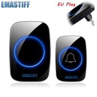 New Home Welcome Doorbell Intelligent Wireless Doorbell Waterproof 300M Remote EU AU UK US Plug smart Door Bell Chime | Fugo Best