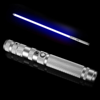 Metal Handle RGB Cosplay Double-edged Lightsaber Laser Sword 7 Colors Change LED Switchable Sound And Light For Boys Girls Gift | Fugo Best