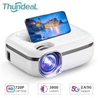 ThundeaL New Tech 5G WiFi Mini Projector TD92 Native 720P Smart Phone Projector 1080P Video 3D Home Theater Portable Proyector | Fugo Best