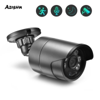 AZISHN 8MP 4K HD IP Bullet Camera Baby Monitor Outdoor Waterproof Color Night Vision Dual Light Source Security Protection Camer | Fugo Best