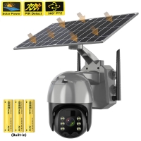 Wireless WiFi 4G Solar Powered Camera Outdoor Security Protection Surveillance CCTV 360 PTZ Smart Home PIR Motion Detection Cam | Fugo Best
