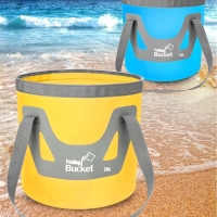 New Folding Bucket 12L 20L Portable Bucket Water Storage Bag Storage Bag Waterproof Water Bag Fishing | Fugo Best