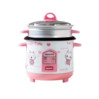 Cute cat pink rice cooker 220V 2L home Dormitory students mini rice cooker | Fugo Best