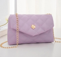 Mini Geometric Quilted Chain Crossbody Bag | Fugo Best