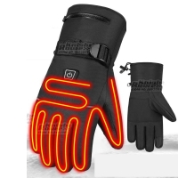 Winter Gloves For Men Snowboard Women Touchscreen USB Heated Gloves Camping Water-resistant Hiking Skiing Moto Motorcycle Gloves | Fugo Best
