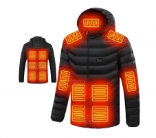 15 Areas Mens Heated Jacket Womens Windbreaker Warm Vest USB Heating Jackets Heated Vests Hiking Hunting Coat Autumn Winter | Fugo Best