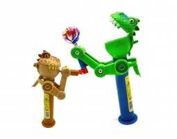 Strange New Dinosaur Lollipop Robot Creative Tricky Candy-eating Robot April Fools Day Gift Toy | Fugo Best