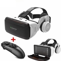 Original VR Virtual Reality 3D Glasses Box Stereo VR Google Cardboard Headset Helmet for IOS Android Smartphone,Wireless Rocker | Fugo Best