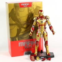 Hot Toys Iron Man Mark XLII MK 42 XLIII 43 with LED Light 1/6 Scale PVC Figure Collectible Model Toy | Fugo Best